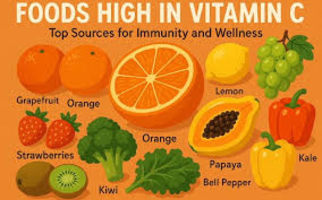 Top 10 foods Rich in Vitamin C
